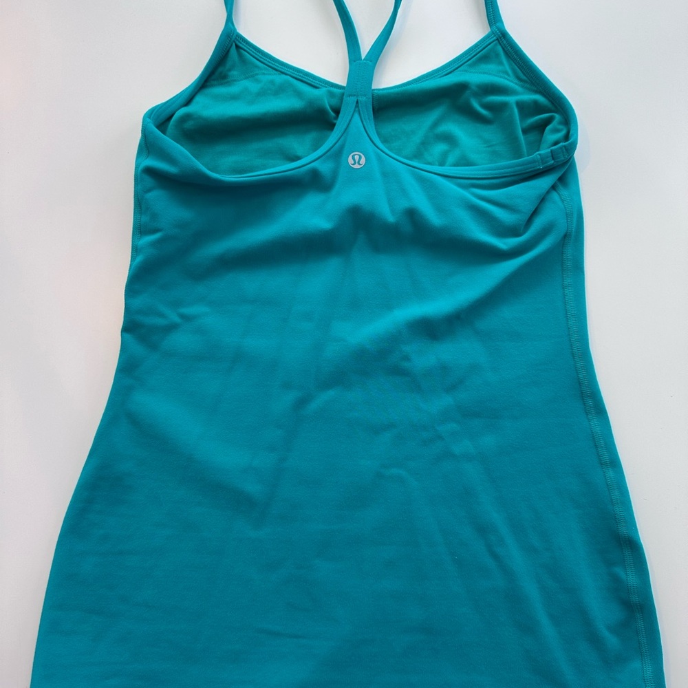 Blue Lululemon Athletic Tank Top